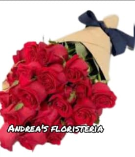 boquete rosa roja en papel coreano